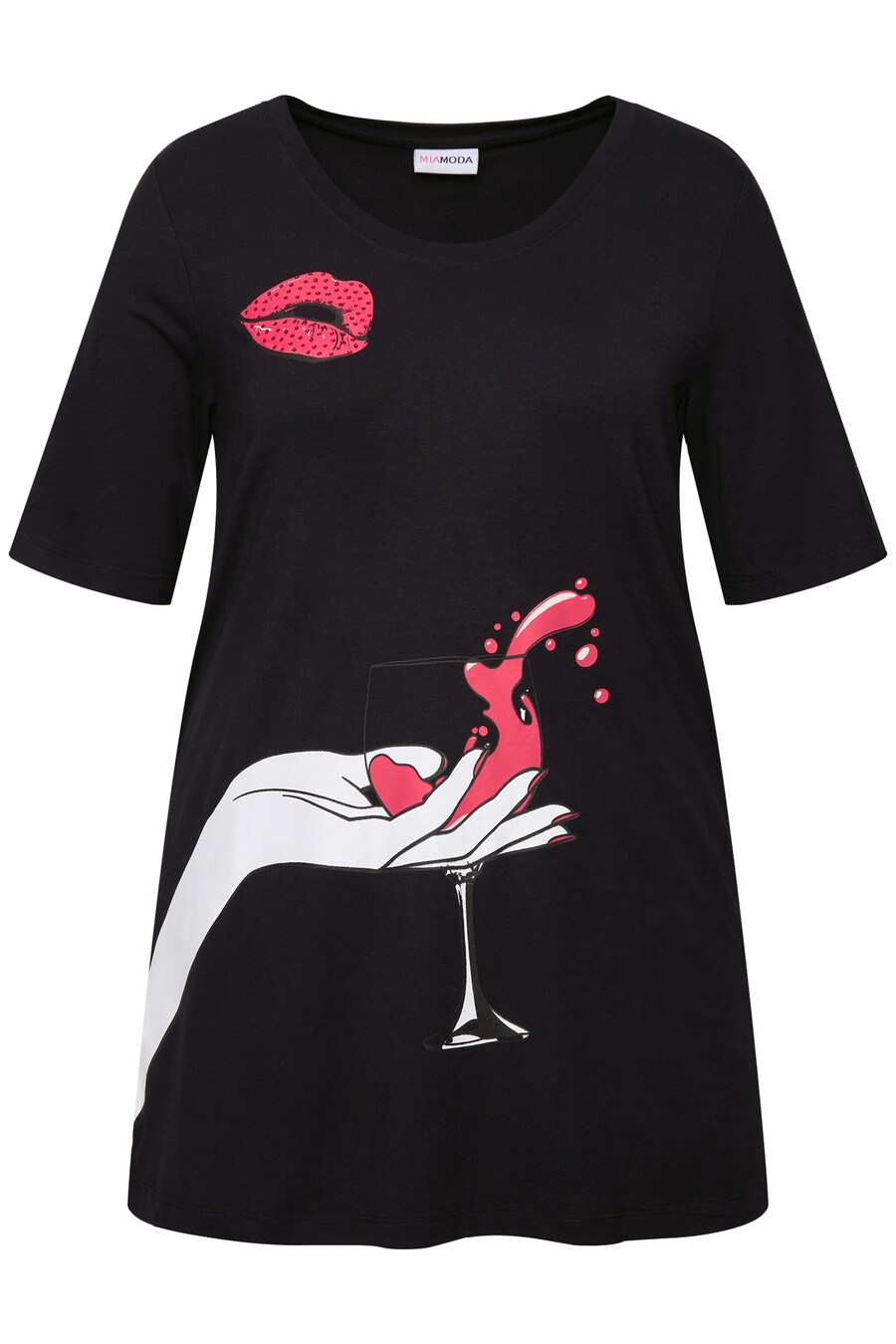 Футболка MIAMODA, Black
Футболка MIAMODA, Black