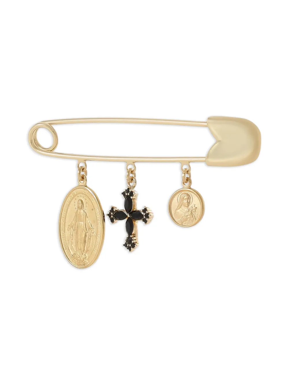 Брошь в виде булавки DOLCE & GABBANA, золотой
Брошь в виде булавки DOLCE & GABBANA, золотой