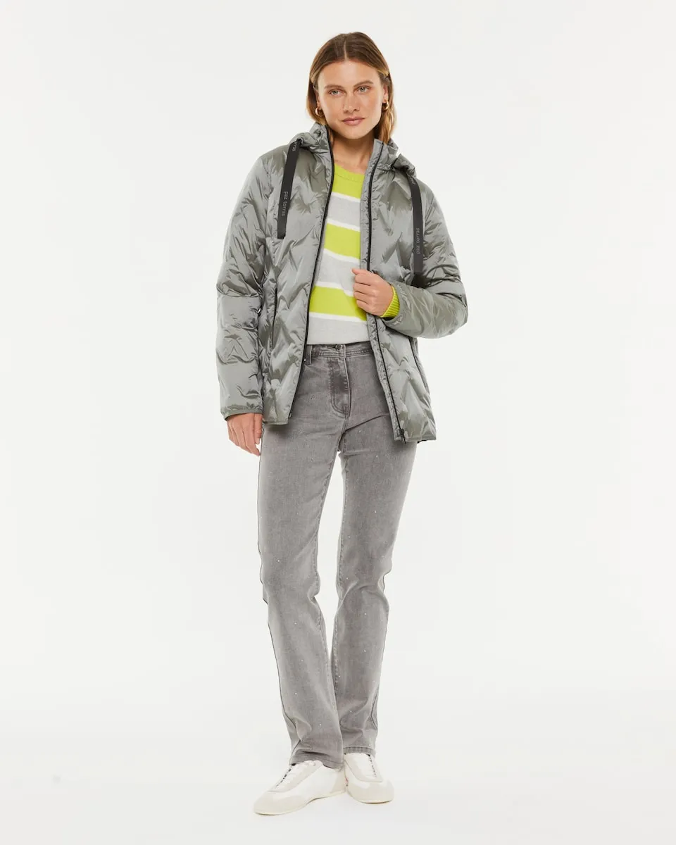Женский пуховик с съемным капюшоном Paz Torras, серый
Женский пуховик с съемным капюшоном Paz Torras, серый