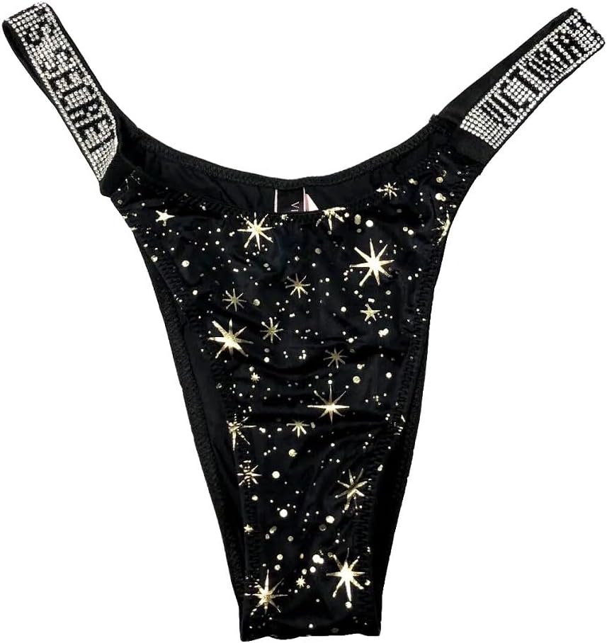Victoria's Secret Very Sexy Bombshell Shine бразильские трусики, Black Gold Stars
Victoria's Secret Very Sexy Bombshell Shine бразильские трусики, Black Gold Stars
