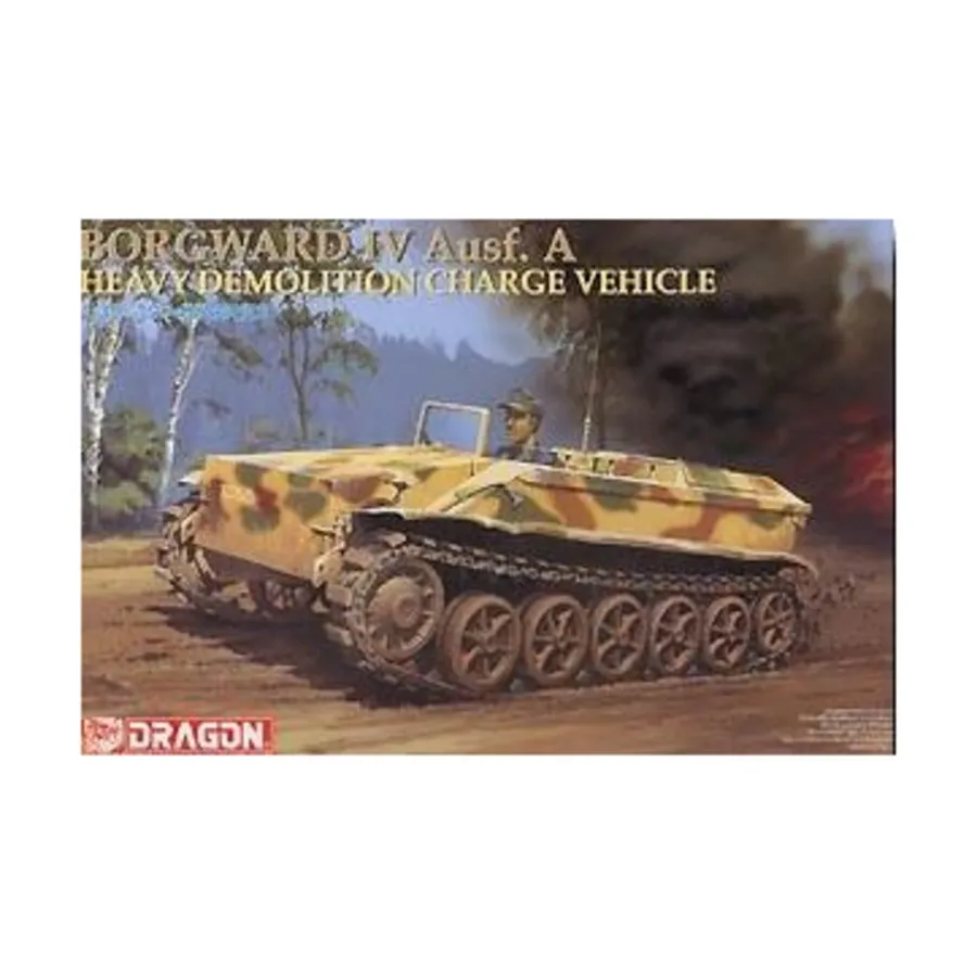 Боргвард IV Ausf. Тяжелая подрывная машина, Dragon Models - '39 to '45 Series - Germany (1:35)
Боргвард IV Ausf. Тяжелая подрывная машина, Dragon Models - '39 to '45 Series - Germany (1:35)