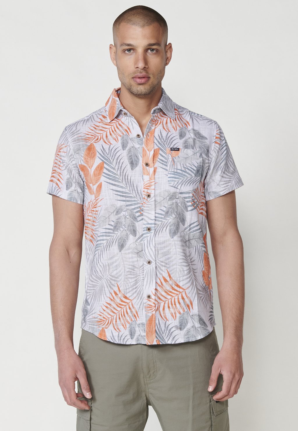 Рубашка SHORT-SLEEVED Koroshi, серый
Рубашка SHORT-SLEEVED Koroshi, серый