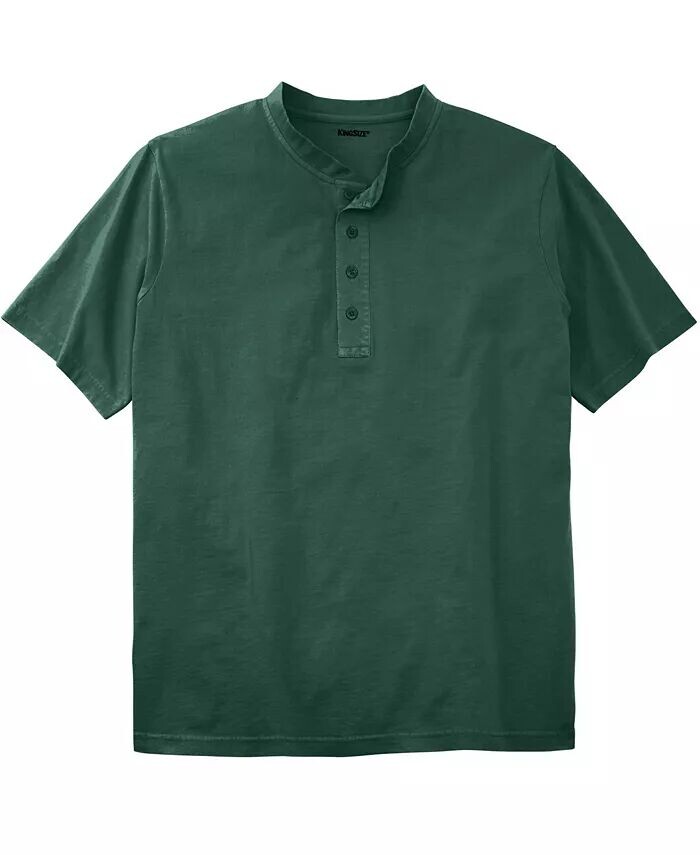 Легкая футболка на пуговицах Big & Tall без усадки KingSize, зеленый
Легкая футболка на пуговицах Big & Tall без усадки KingSize, зеленый