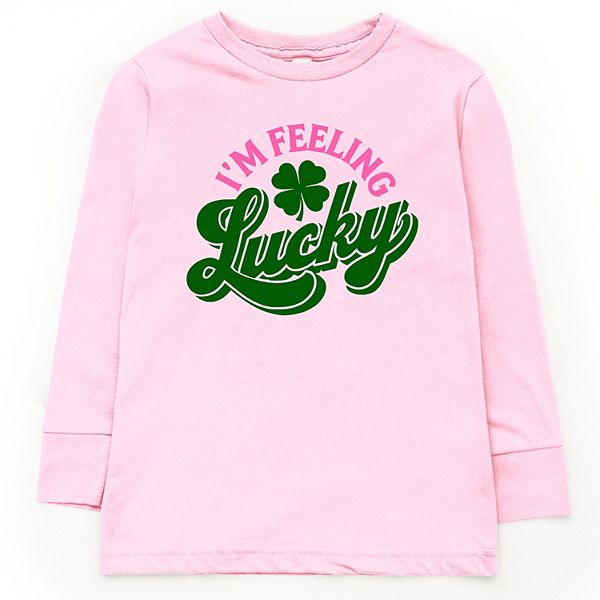 Яркая футболка с длинным рукавом и принтом I'M feeling lucky The Juniper Shop, Pink
Яркая футболка с длинным рукавом и принтом I'M feeling lucky The Juniper Shop, Pink