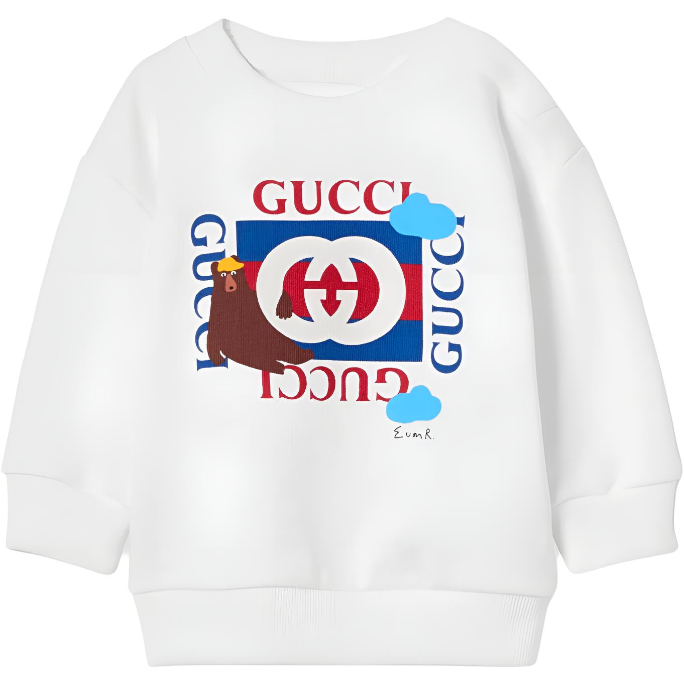 Толстовка fw25 для младенцев и малышей GUCCI, белый
Толстовка fw25 для младенцев и малышей GUCCI, белый