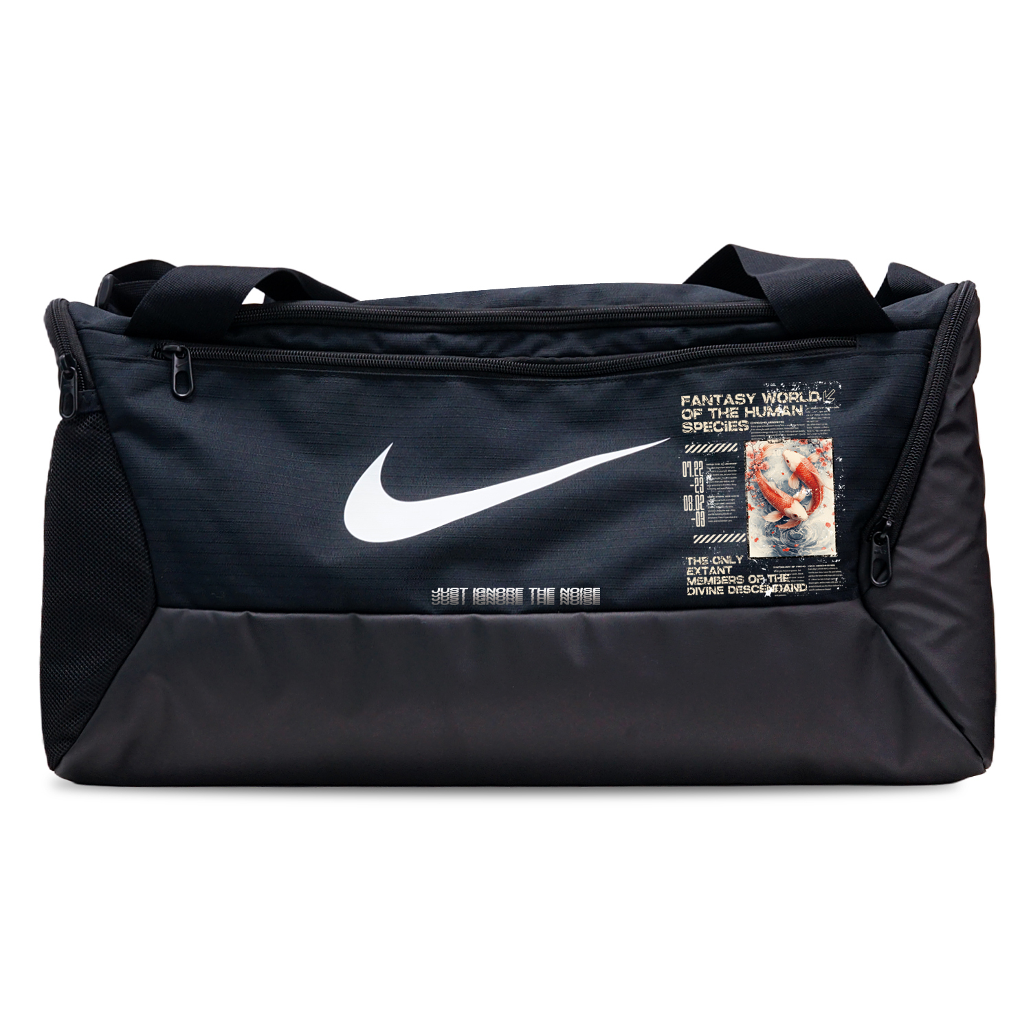 Nike Тканевая баскетбольная сумка, Distressed Plum Blossom Koi Fish
Nike Тканевая баскетбольная сумка, Distressed Plum Blossom Koi Fish