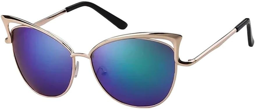 Металлические солнцезащитные очки «кошачий глаз», модные, персонализированные, для женщин и мужчин, яркие, для вечеринок, с защитой от УФ-излучения UV400 UJNHGQ, C5 Gold Green
Металлические солнцезащитные очки «кошачий глаз», модные, персонализированные, для женщин и мужчин, яркие, для вечеринок, с защитой от УФ-излучения UV400 UJNHGQ, C5 Gold Green