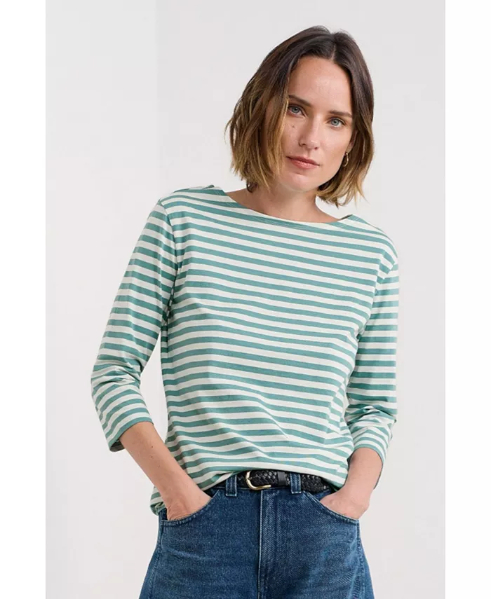 Матросский топ с укороченным рукавом Seasalt Cornwall, зеленый
Матросский топ с укороченным рукавом Seasalt Cornwall, зеленый