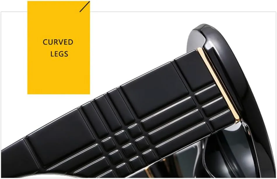 Ретро круглые солнцезащитные очки для женщин, большие солнцезащитные очки с толстой оправой, защита от УФ-излучения UV400 для мужчин LANGSER, Black Demi Tea
Ретро круглые солнцезащитные очки для женщин, большие солнцезащитные очки с толстой оправой, защита от УФ-излучения UV400 для мужчин LANGSER, Black Demi Tea