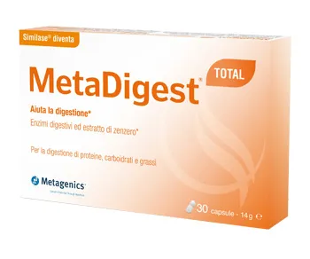Metadigest Total, 30 капсул, добавка для пищеварения Metagenics
Metadigest Total, 30 капсул, добавка для пищеварения Metagenics