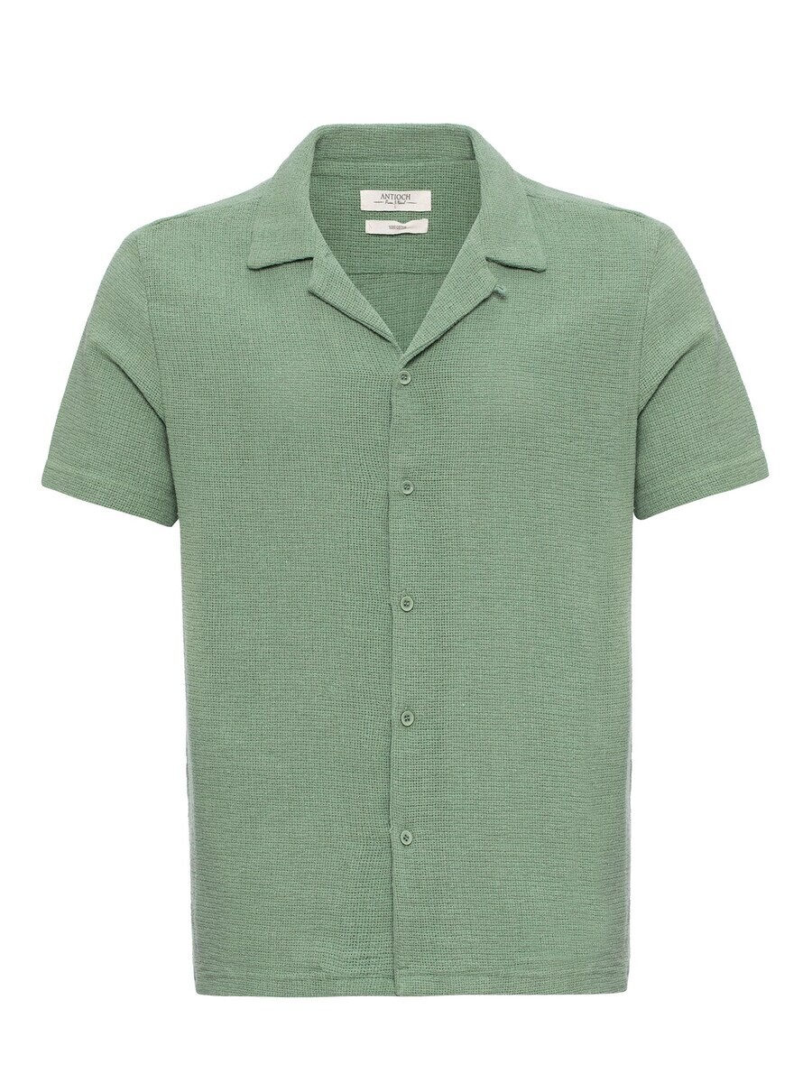 Рубашка на пуговицах стандартного кроя Antioch, зеленый 
Рубашка на пуговицах стандартного кроя Antioch, зеленый