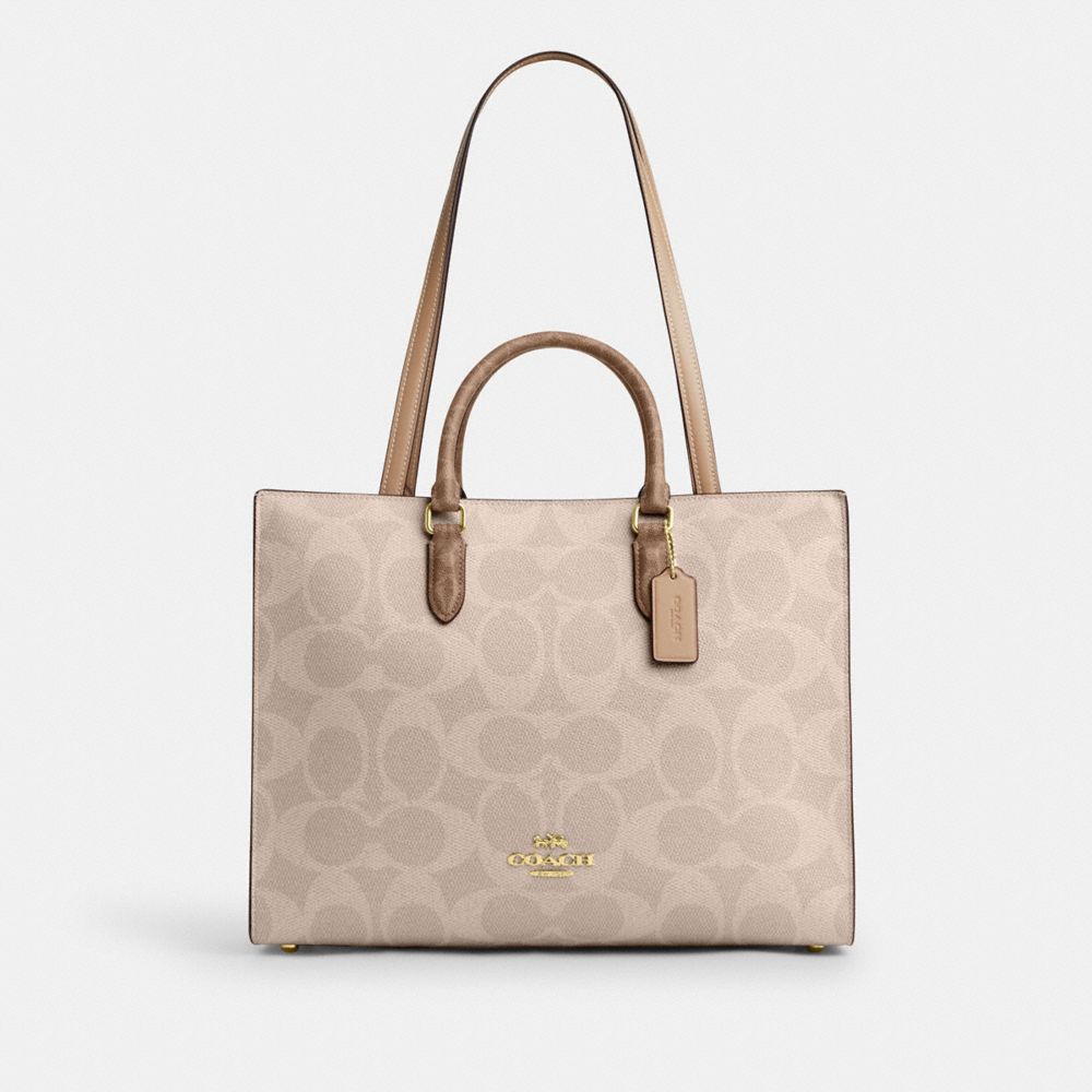 Сумка-тоут Coach Maggie Tote Bag, цвет Gold/Sand/Tan, Бежевый, Сумка-тоут Coach Maggie Tote Bag, цвет Gold/Sand/Tan
Сумка-тоут Coach Maggie Tote Bag, цвет Gold/Sand/Tan, Бежевый, Сумка-тоут Coach Maggie Tote Bag, цвет Gold/Sand/Tan
