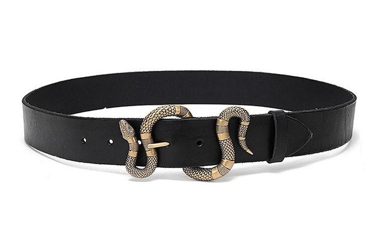 Ремень с пряжкой в виде змеи GUCCI
Ремень с пряжкой в виде змеи GUCCI