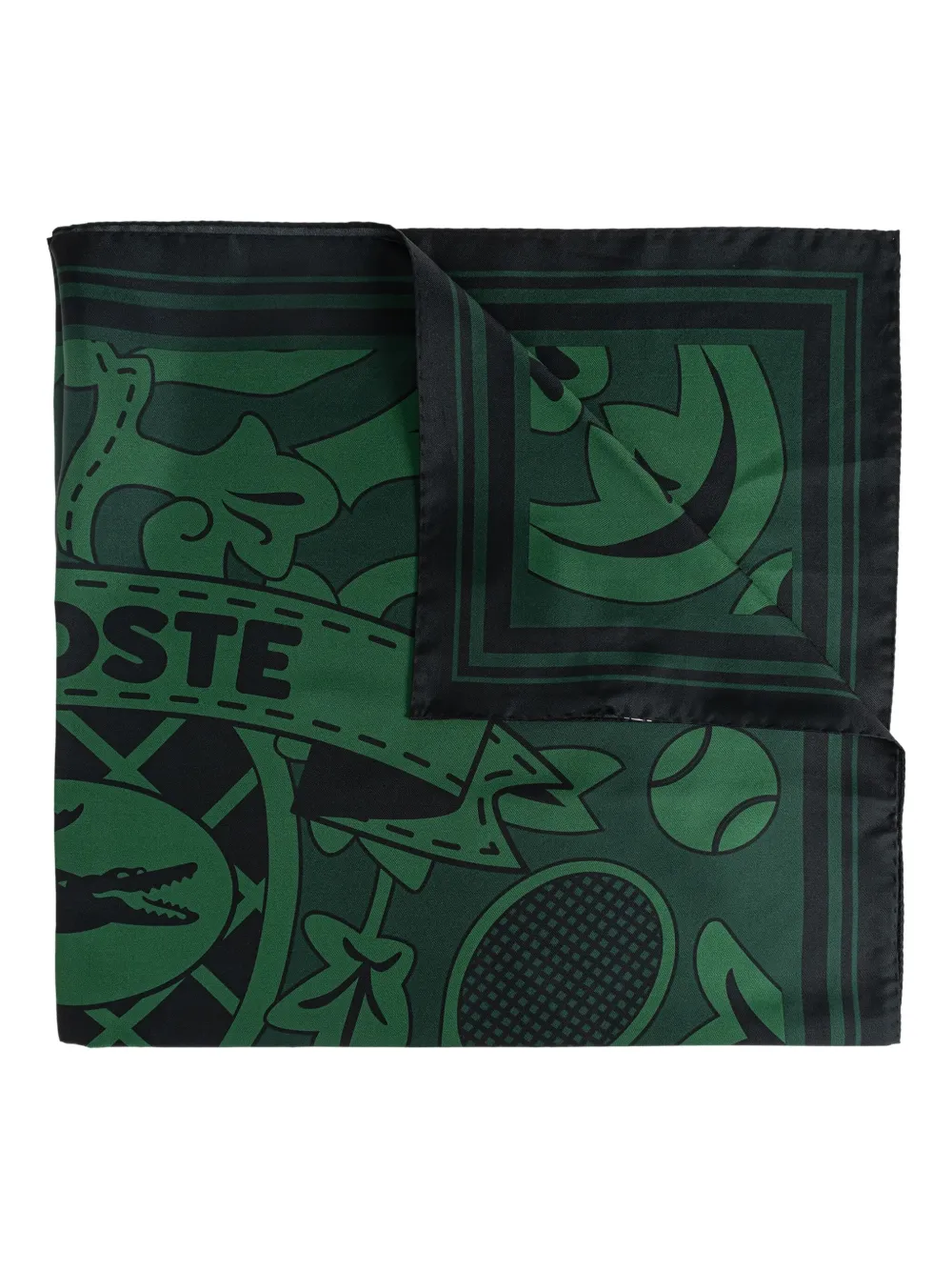 Шарф с логотипом Lacoste, зеленый
Шарф с логотипом Lacoste, зеленый