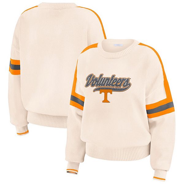Женский свитер с вязаным патчем Tennessee Volunteers в полоску Wear By Erin Andrews
Женский свитер с вязаным патчем Tennessee Volunteers в полоску Wear By Erin Andrews