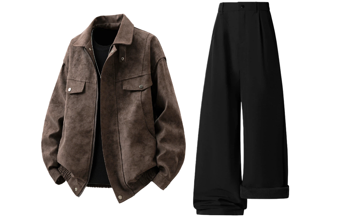 Повседневная спортивная одежда Unisex с лацканом Lapel Moderate X1617, coffee jacket+pants черный
Повседневная спортивная одежда Unisex с лацканом Lapel Moderate X1617, coffee jacket+pants черный