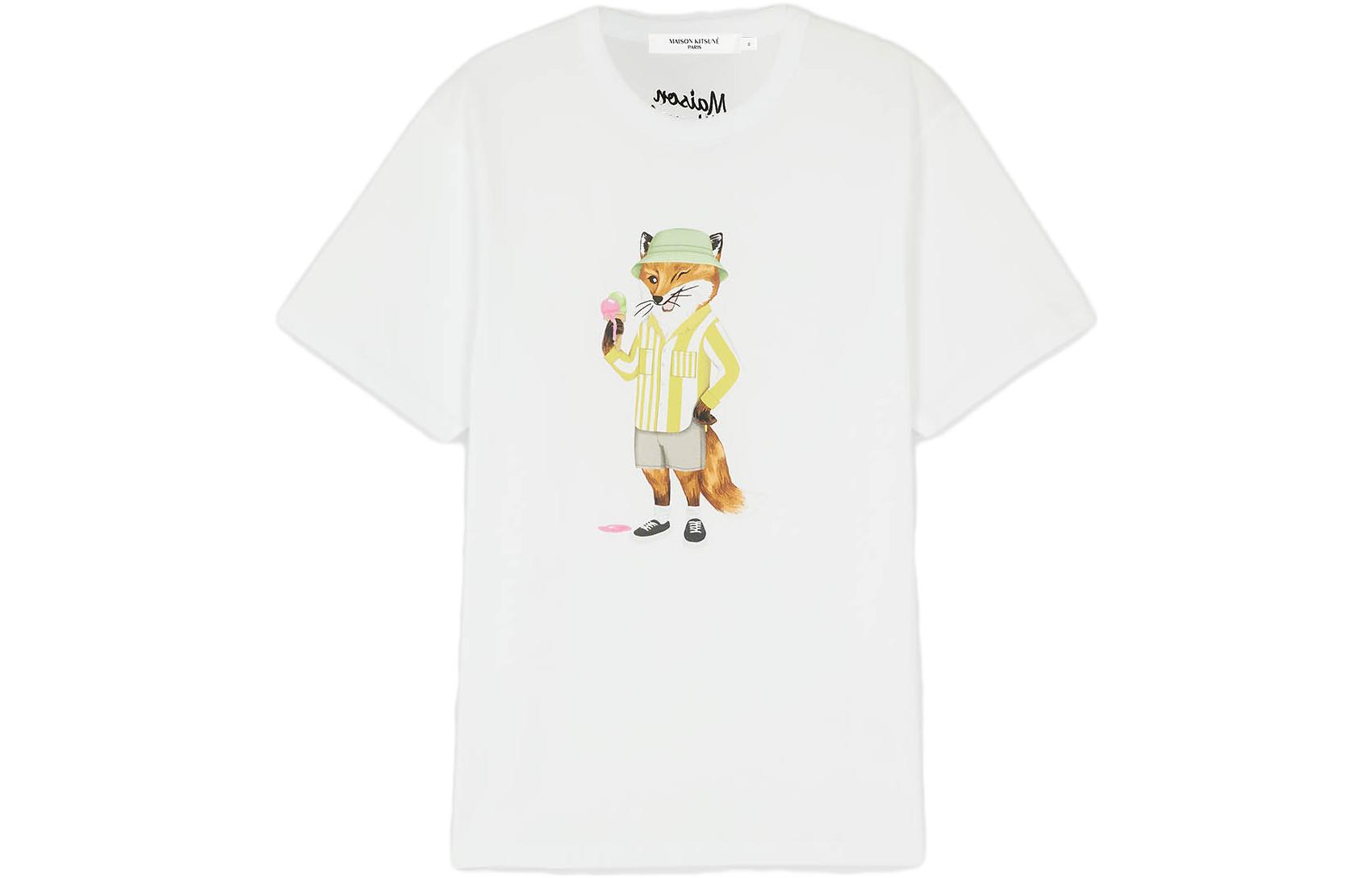 Футболка Dressed Fox Regular Maison Kitsune, белый
Футболка Dressed Fox Regular Maison Kitsune, белый