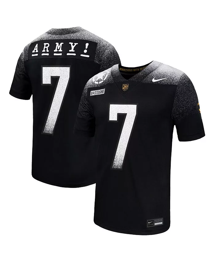 Мужская футбольная майка Black Army Black Knights 2024 Rivalry Collection Alternate Untouchable в черном цвете Nike
Мужская футбольная майка Black Army Black Knights 2024 Rivalry Collection Alternate Untouchable в черном цвете Nike