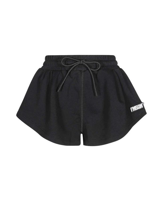 Хлопковые шорты с эластичным поясом Msgm, черный
Хлопковые шорты с эластичным поясом Msgm, черный