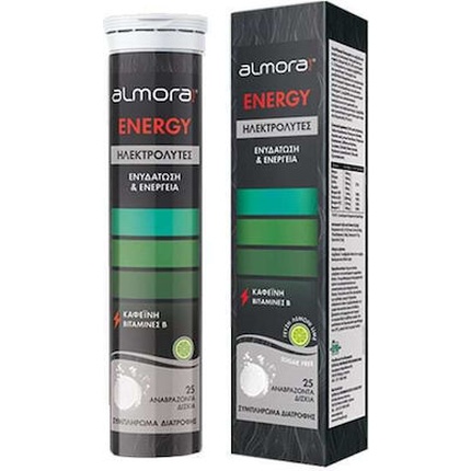 Plus Energy Пищевая добавка для гидратации и энергии со вкусом лимона - 25 шипучих таблеток Almora
Plus Energy Пищевая добавка для гидратации и энергии со вкусом лимона - 25 шипучих таблеток Almora