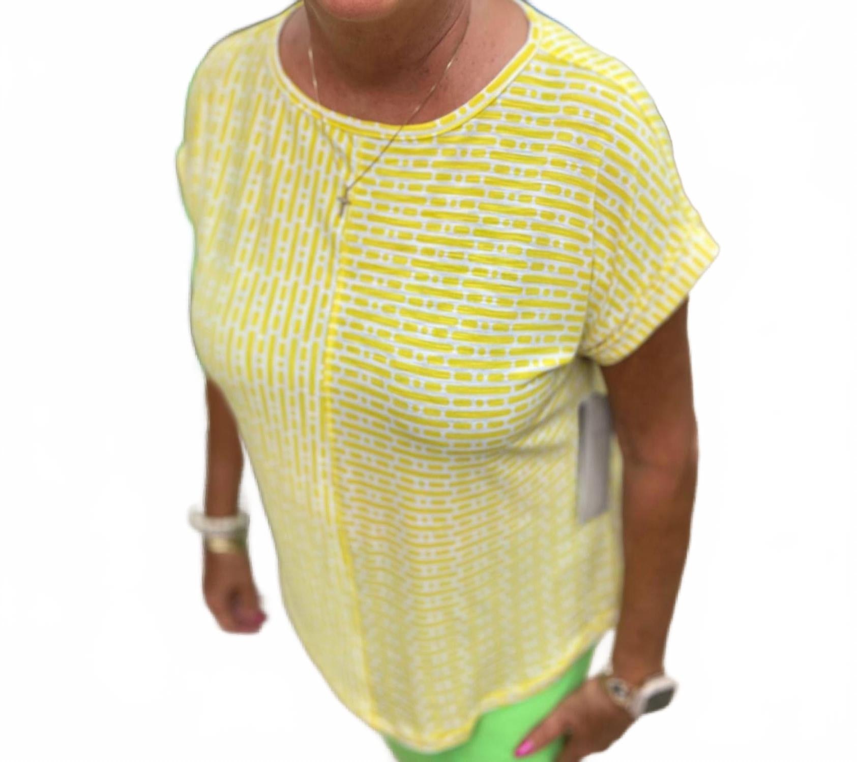 Топ на пуговицах сзади, желтый Multiples
Топ на пуговицах сзади, желтый Multiples