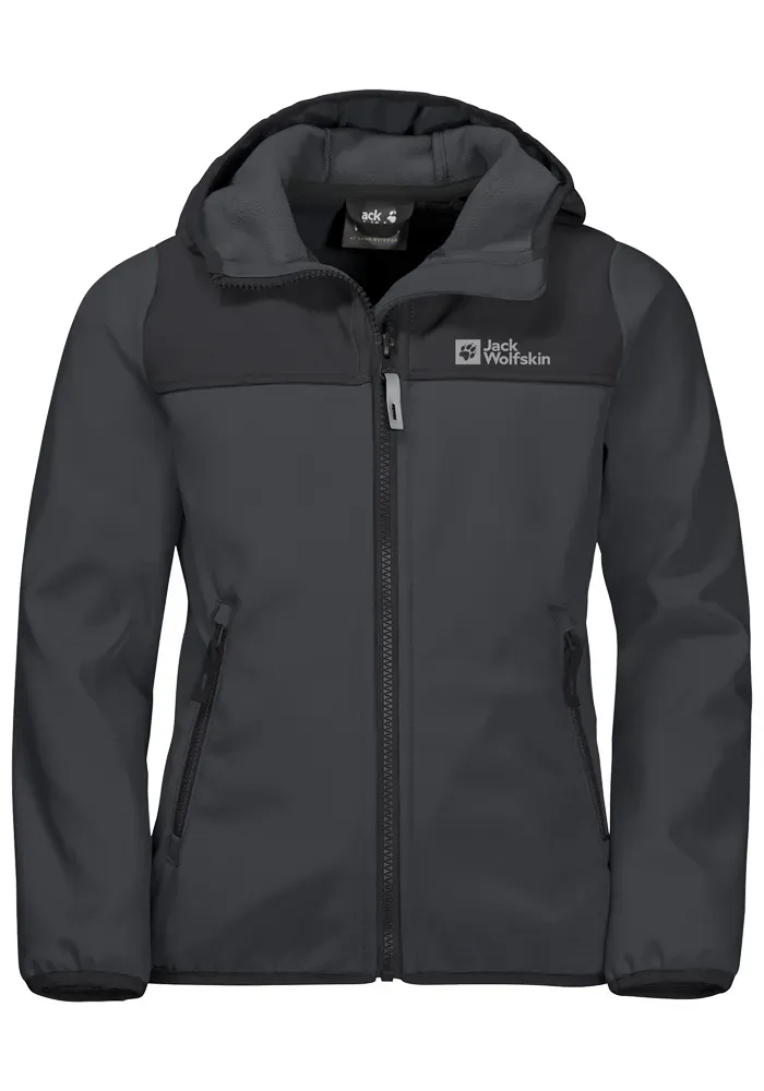 Куртка из софтшелла Jack Wolfskin "FOURWINDS JACKET KIDS", с капюшоном, цвет Grafit
Куртка из софтшелла Jack Wolfskin "FOURWINDS JACKET KIDS", с капюшоном, цвет Grafit