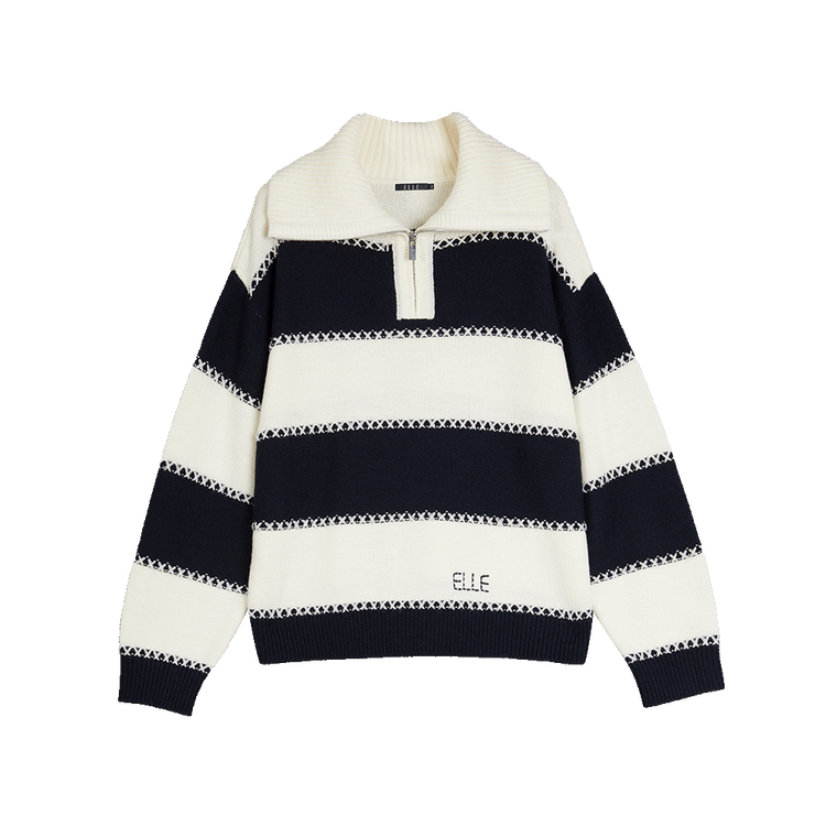 ELLE Трикотажный кардиган Women's Stripes Lapel Moderate
ELLE Трикотажный кардиган Women's Stripes Lapel Moderate