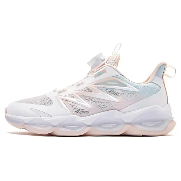 QIAODAN Детские кроссовки с противоскользящей подошвой и амортизаторами, белые, розовые
QIAODAN Детские кроссовки с противоскользящей подошвой и амортизаторами, белые, розовые