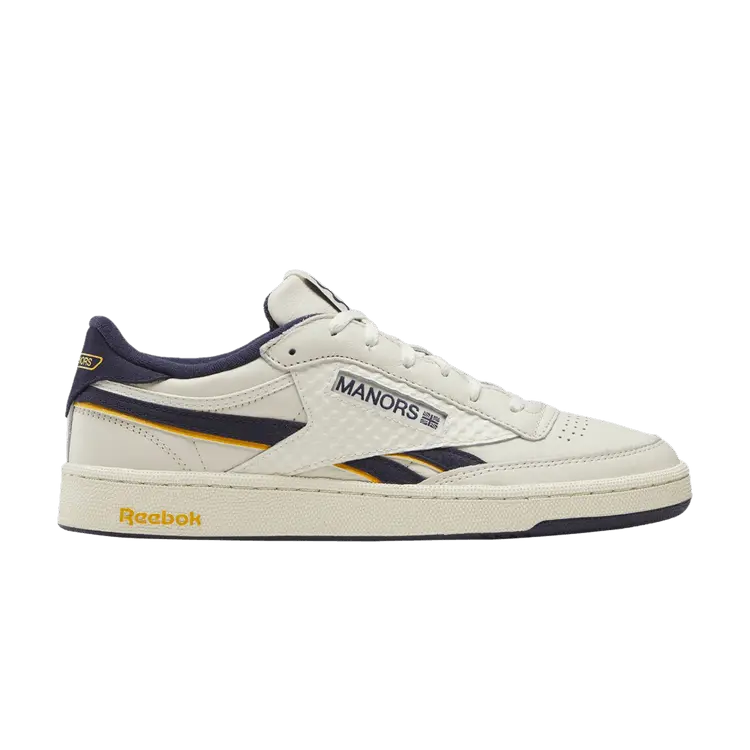 Кроссовки Reebok Manors x Club C Revenge Vintage 'Chalk Navy', кремовый
Кроссовки Reebok Manors x Club C Revenge Vintage 'Chalk Navy', кремовый