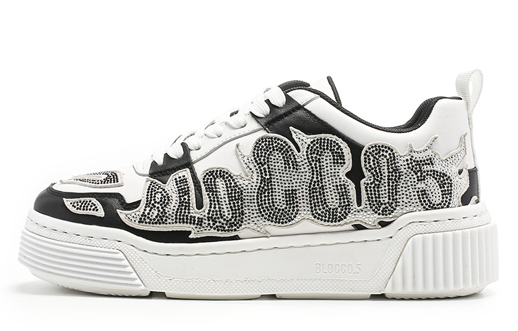 BLOCCO5 Кроссовки унисекс Letter Shoes Casual Diamond Black, цвет Diamond Black
BLOCCO5 Кроссовки унисекс Letter Shoes Casual Diamond Black, цвет Diamond Black