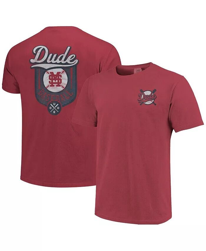 Мужская темно-бордовая футболка Mississippi State Bulldogs Dude Baseball Comfort Color Image One, красный
Мужская темно-бордовая футболка Mississippi State Bulldogs Dude Baseball Comfort Color Image One, красный