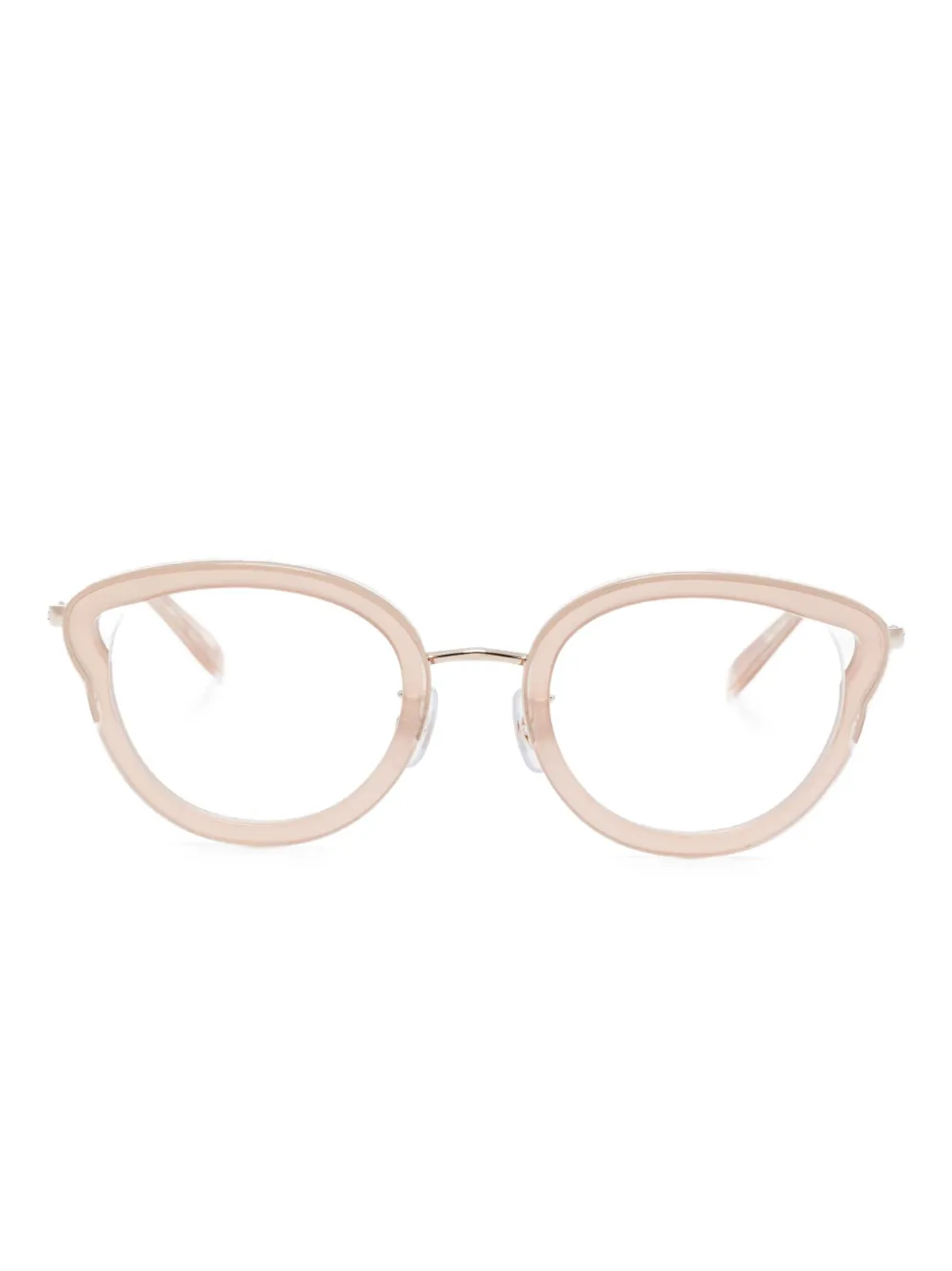 Очки Ines в оправе 'кошачий глаз' Megane And Me, розовый
Очки Ines в оправе 'кошачий глаз' Megane And Me, розовый