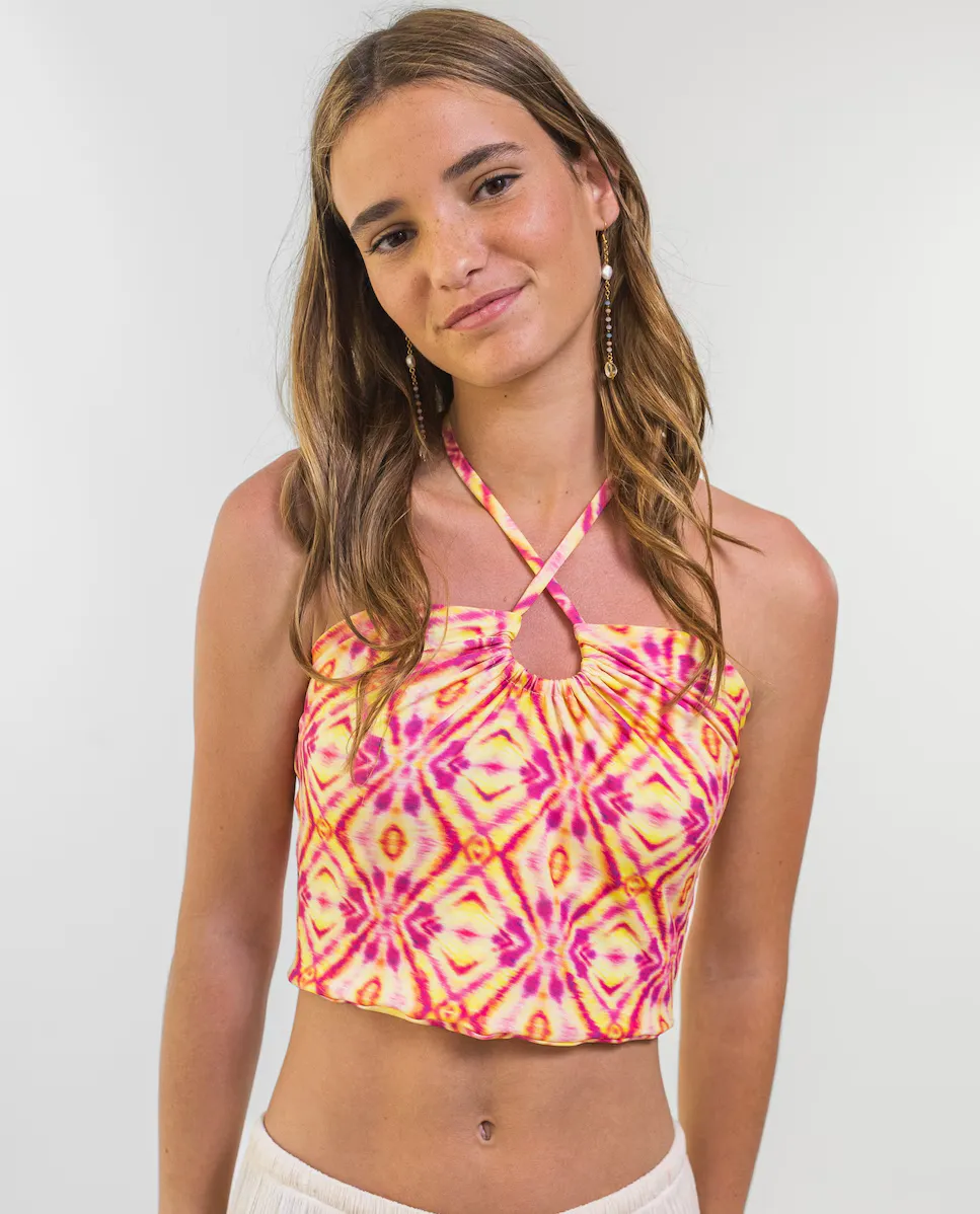 Многопозиционный женский топ The-Are, желтый
Многопозиционный женский топ The-Are, желтый