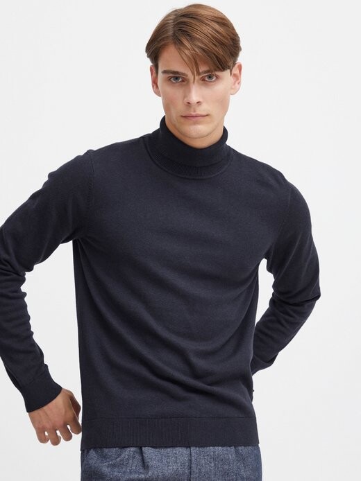 Свитер с высоким воротником cfkarl Casual Friday, синий
Свитер с высоким воротником cfkarl Casual Friday, синий