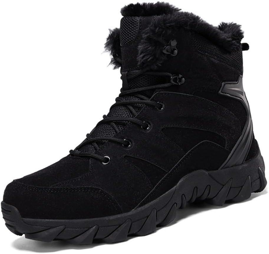 Мужские зимние снежные ботинки с утеплителем, меховой подкладкой, теплые, легкие и противоскользящие Qacksv, черный
Мужские зимние снежные ботинки с утеплителем, меховой подкладкой, теплые, легкие и противоскользящие Qacksv, черный