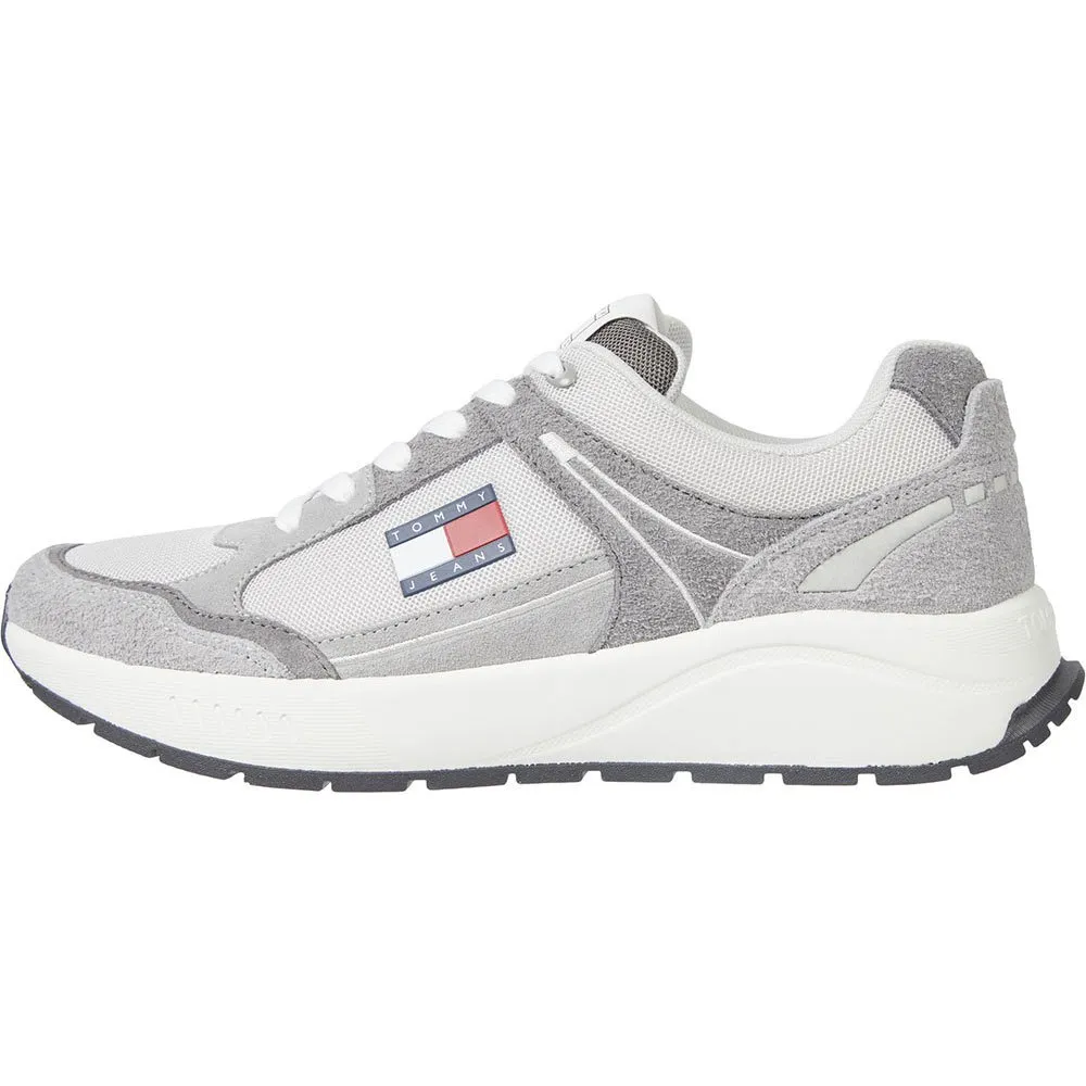 Кроссовки Tommy Jeans Runner Mix Material trainers, серый
Кроссовки Tommy Jeans Runner Mix Material trainers, серый
