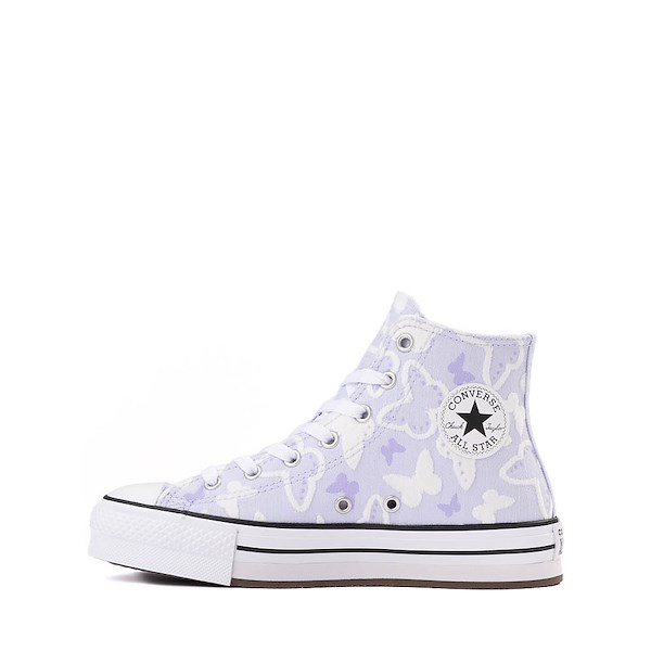 Кроссовки Converse Chuck Taylor All Star Lift High-Top Flocked Butterflies Sneaker, цвет Blueberry Ice 
Кроссовки Converse Chuck Taylor All Star Lift High-Top Flocked Butterflies Sneaker, цвет Blueberry Ice