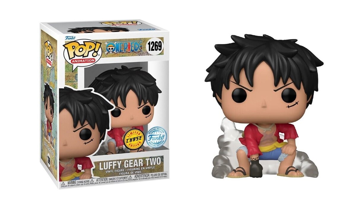 Funko POP! One Piece Луффи Gear Two Chase (1269)
Funko POP! One Piece Луффи Gear Two Chase (1269)