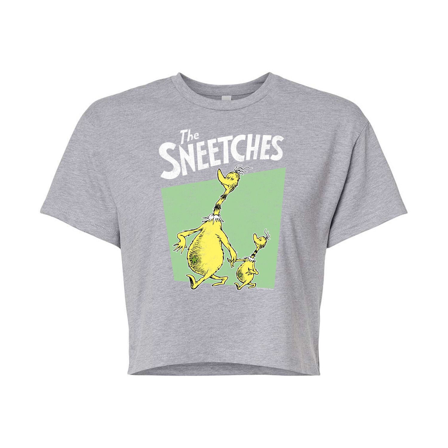 Укороченная футболка с рисунком Dr. Seuss "The Sneetches" для юниоров Licensed Character, серый
Укороченная футболка с рисунком Dr. Seuss "The Sneetches" для юниоров Licensed Character, серый