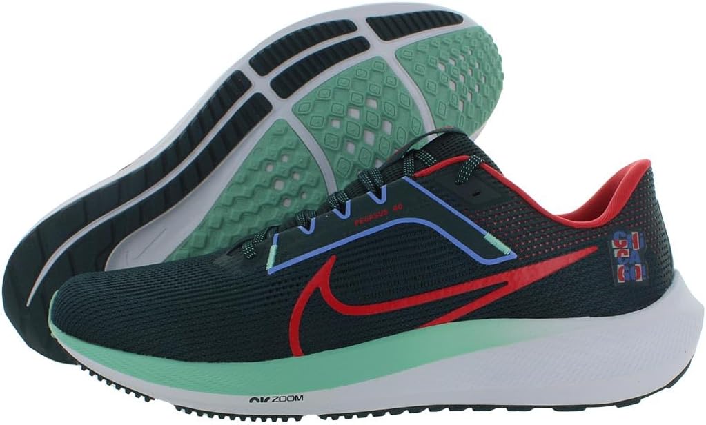 Кроссовки Nike Zoom Pegasus 40 унисекс, красный/зеленый
Кроссовки Nike Zoom Pegasus 40 унисекс, красный/зеленый