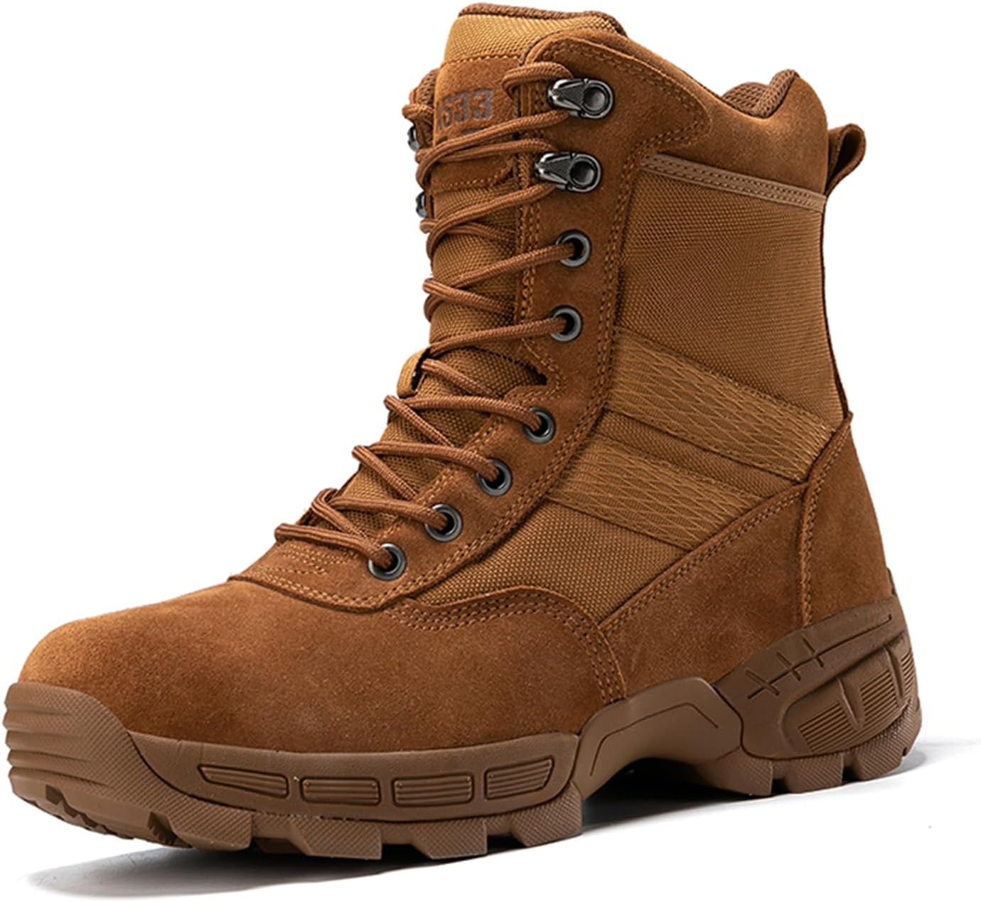 Мужские кожаные тактические ботинки милитари с шнуровкой, средние, 15 см, ретро-джунгли, пустынные боевые ботинки, легкие армейские ботинки с боковой молнией, мотоциклетные ботинки Qklmwes, коричневый
Мужские кожаные тактические ботинки милитари с шнуровкой, средние, 15 см, ретро-джунгли, пустынные боевые ботинки, легкие армейские ботинки с боковой молнией, мотоциклетные ботинки Qklmwes, коричневый