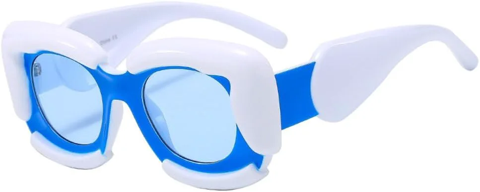 Винтажные квадратные солнцезащитные очки для женщин, модные очки в стиле пэчворк, хип-хоп, мужские солнцезащитные очки для вождения, панк-очки MTZJH, Blue
Винтажные квадратные солнцезащитные очки для женщин, модные очки в стиле пэчворк, хип-хоп, мужские солнцезащитные очки для вождения, панк-очки MTZJH, Blue