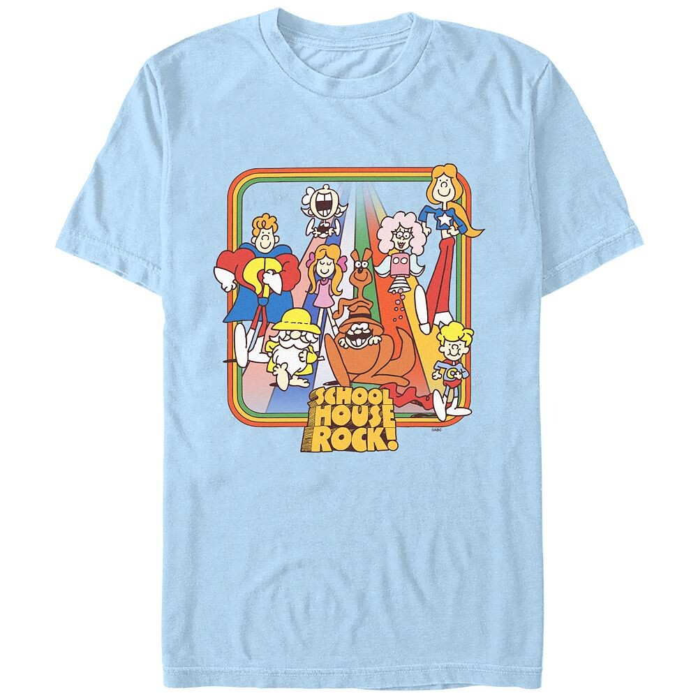 Мужской школьный рок! Футболка с графическим рисунком Rainbow Road Walk Licensed Character, цвет Light Blue
Мужской школьный рок! Футболка с графическим рисунком Rainbow Road Walk Licensed Character, цвет Light Blue