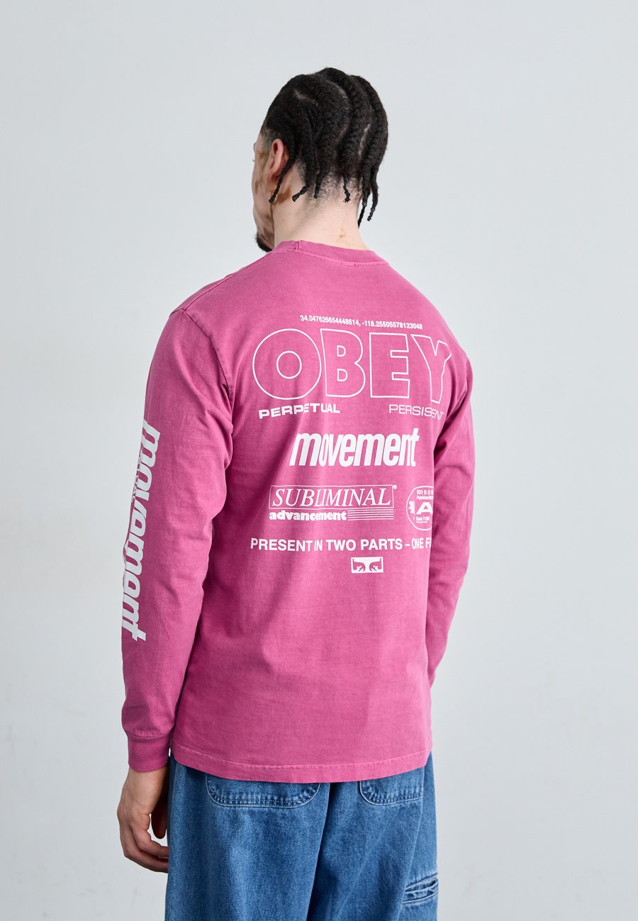 Топ Obey Clothing PERSISTENT MOVEMENT, Berry/Dark Red
Топ Obey Clothing PERSISTENT MOVEMENT, Berry/Dark Red