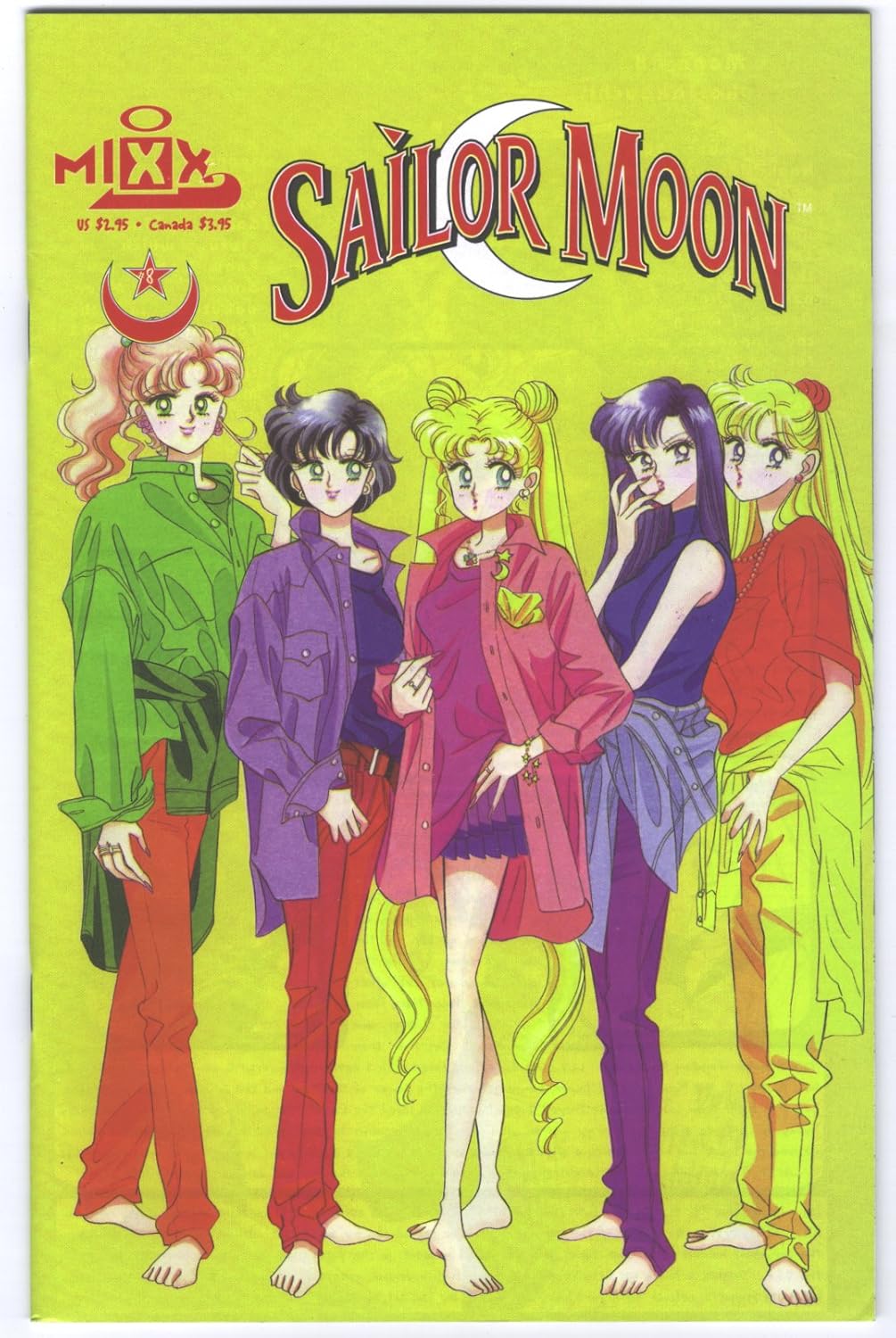 Sailor Moon #8 MIXX 1999 Comic (#8) (MIXX Entertainment)
Sailor Moon #8 MIXX 1999 Comic (#8) (MIXX Entertainment)
