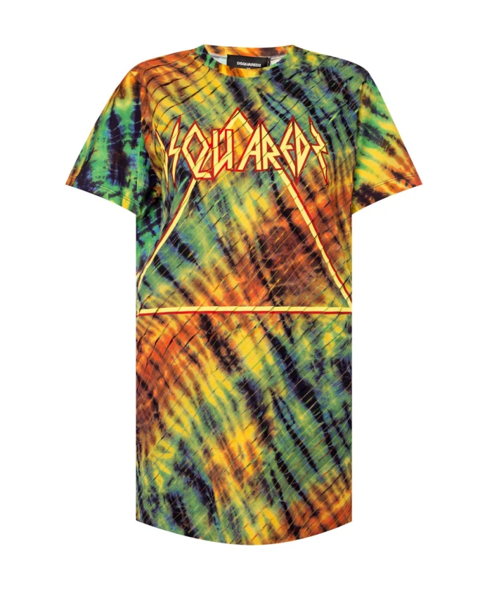 Длинная футболка Dsquared2, зеленый
Длинная футболка Dsquared2, зеленый