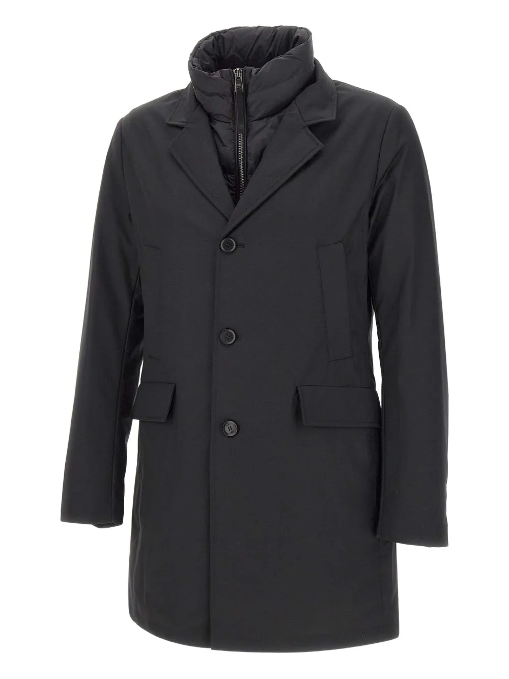 Пальто Spencer со съемной манишкой Duno, черный
Пальто Spencer со съемной манишкой Duno, черный