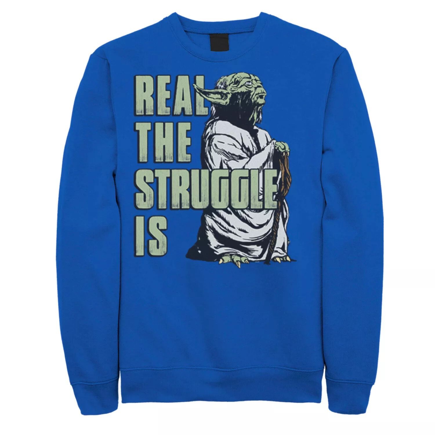 Мужская толстовка Star Wars Yoda Real The Struggle Is Licensed Character
Мужская толстовка Star Wars Yoda Real The Struggle Is Licensed Character