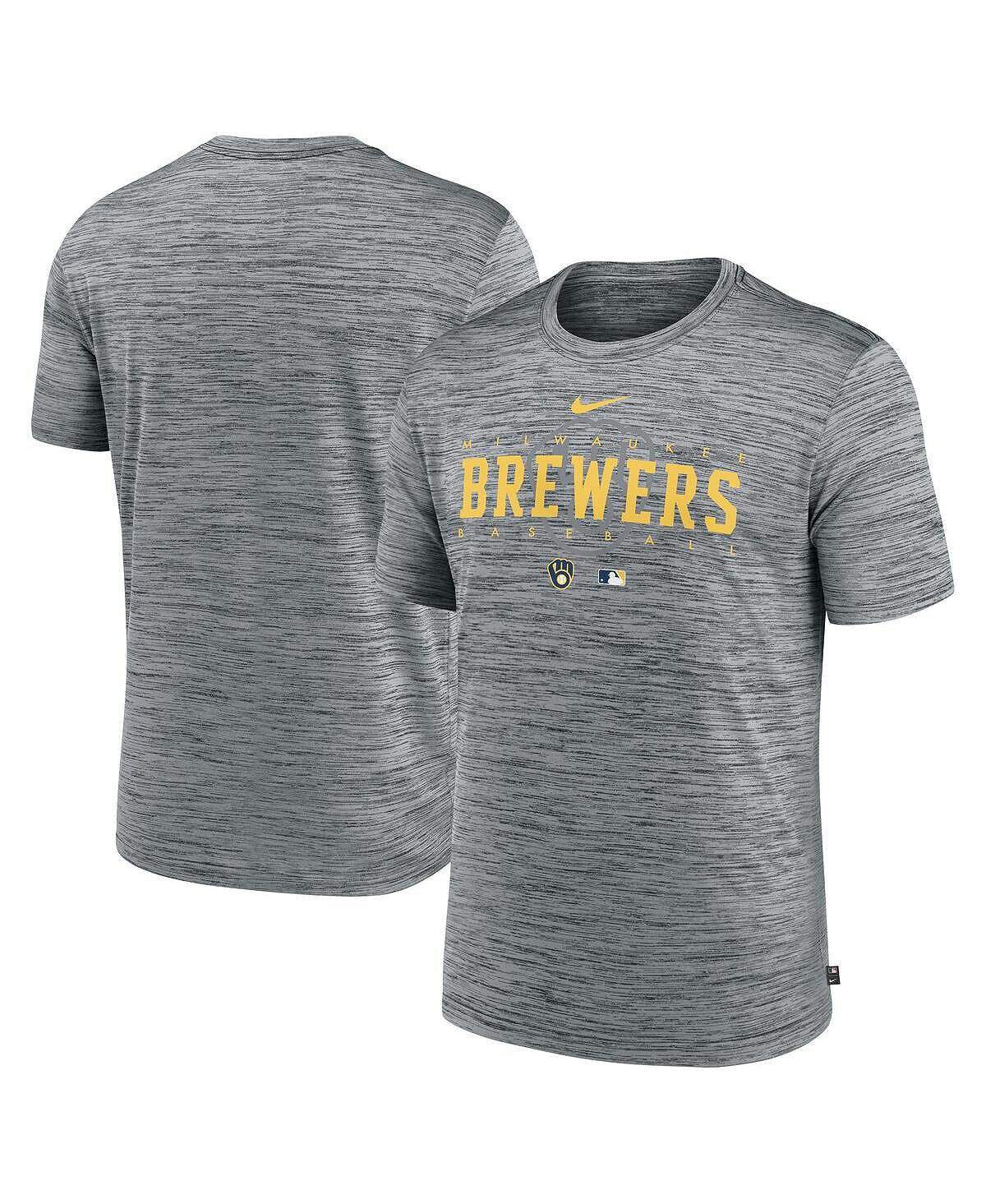 Мужская футболка цвета Хизер серого цвета Milwaukee Brewers Authentic Collection Velocity Performance Practice Practice Nike, Серый, Мужская футболка цвета Хизер серого цвета Milwaukee Brewers Authentic Collection Velocity Performance Practice Practice Ni
Мужская футболка цвета Хизер серого цвета Milwaukee Brewers Authentic Collection Velocity Performance Practice Practice Nike, Серый, Мужская футболка цвета Хизер серого цвета Milwaukee Brewers Authentic Collection Velocity Performance Practice Practice Ni