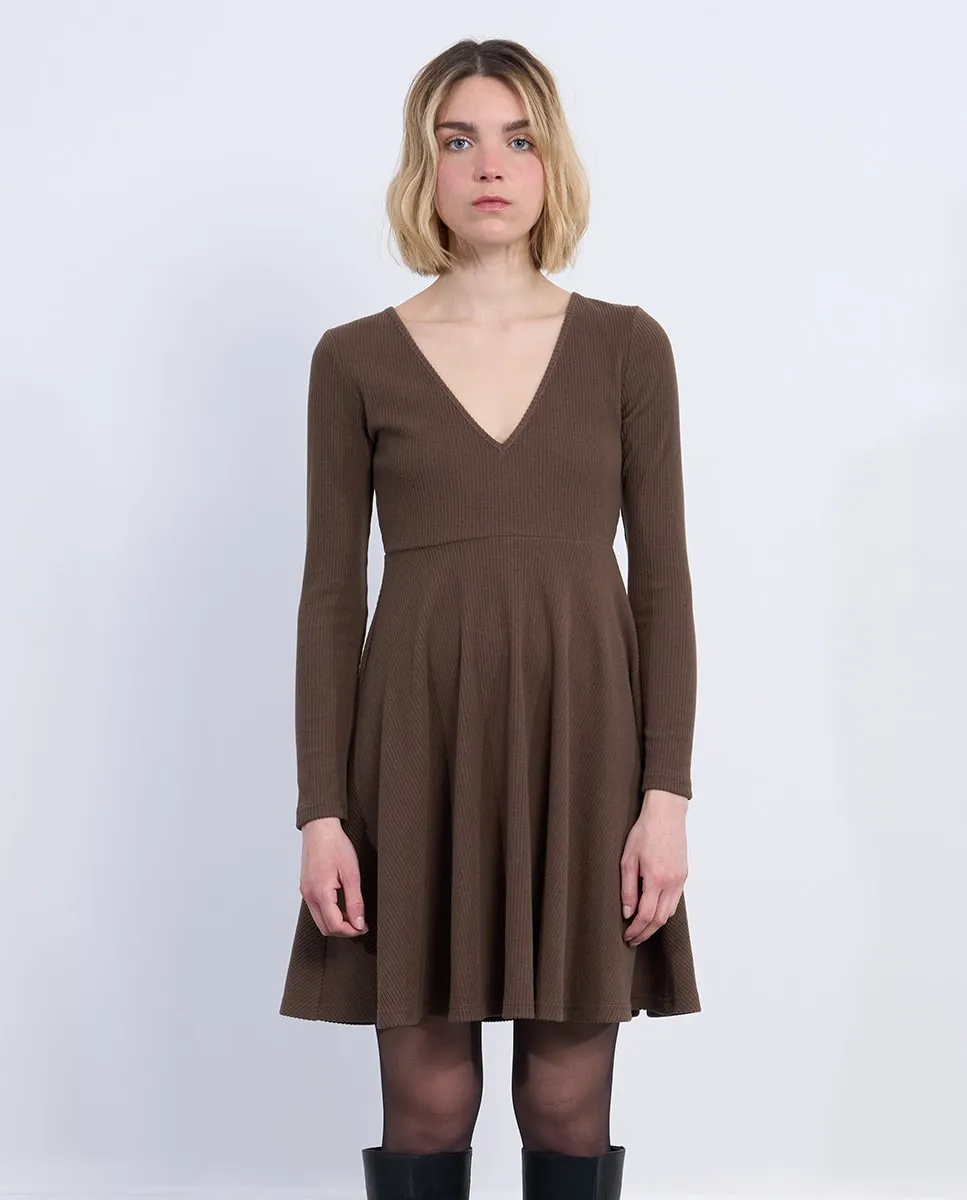 Платье с длинными рукавами, с деталями в виде складок Lili Sidonio, коричневый
Платье с длинными рукавами, с деталями в виде складок Lili Sidonio, коричневый